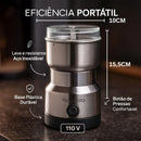 Moedor elétrico de café Premium - Café Fresco Moído na Hora, com Praticidade e Sabor Intenso
