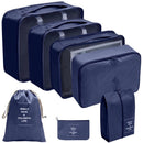 PackPro™ – Kit 7 Bolsas Organizadoras de Mala | Impermeável · Leve 3× Mais